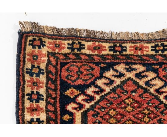 Coppia piccoli tappeti Gashgai - n.604 e 619 -
