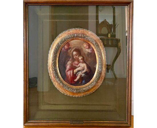 Maratta, Madonna con bambino