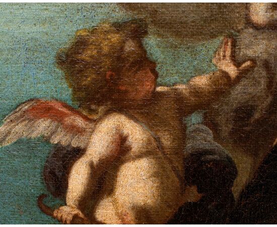 Scuola napoletana del XVII-XVIII secolo, Bacco e Arianna abbandonata da Teseo