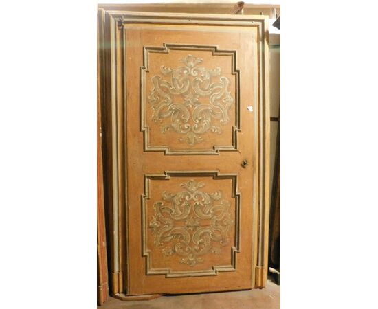 ptl340 lacquered door with frame, max size 143 xh 240 with frame     