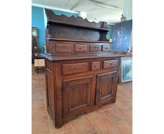 Credenza in ciliegio del '700 con alzata