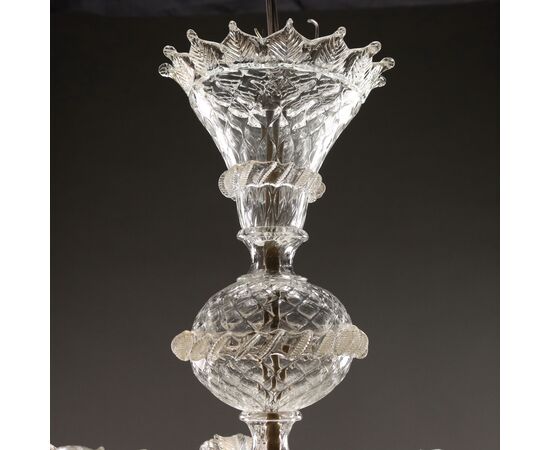 Lampadario Murano Italia XX Secolo