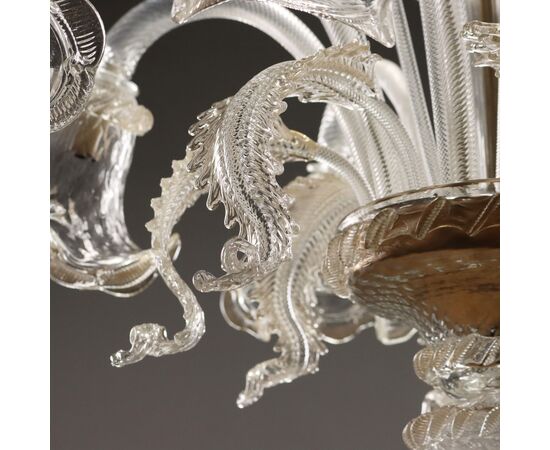 Lampadario Murano Italia XX Secolo