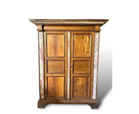 Grande Armadio In Legno e Marmi, XIX Secolo