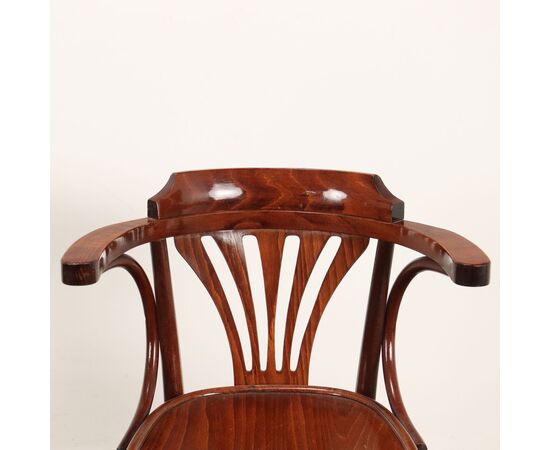Gruppo di 6 Sedie in Stile Thonet Lombardia XX Secolo
