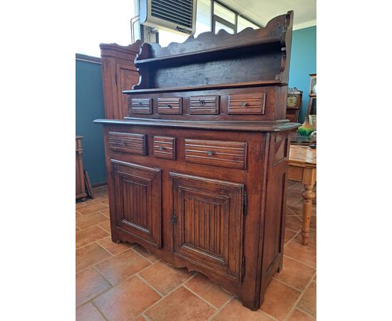 Credenza in ciliegio del '700 con alzata