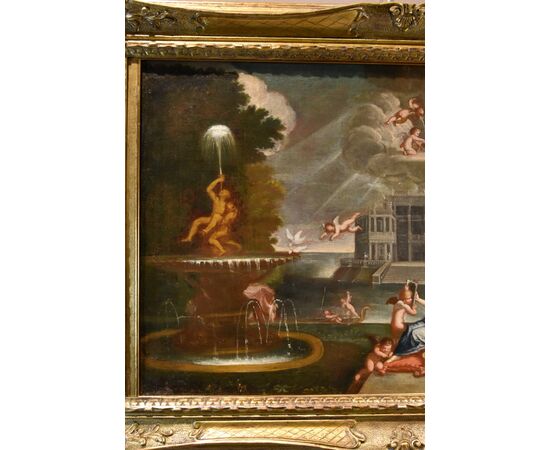 La Toeletta di Venere, Francesco Albani (Bologna 1578 - 1660) Seguace di