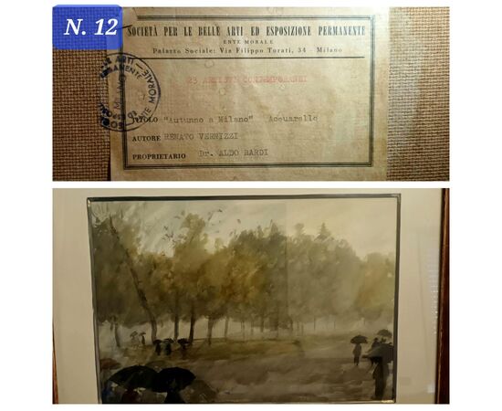 ACQUERELLO RENATO VERNIZZI 
