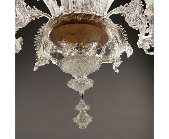 Lampadario Murano Italia XX Secolo