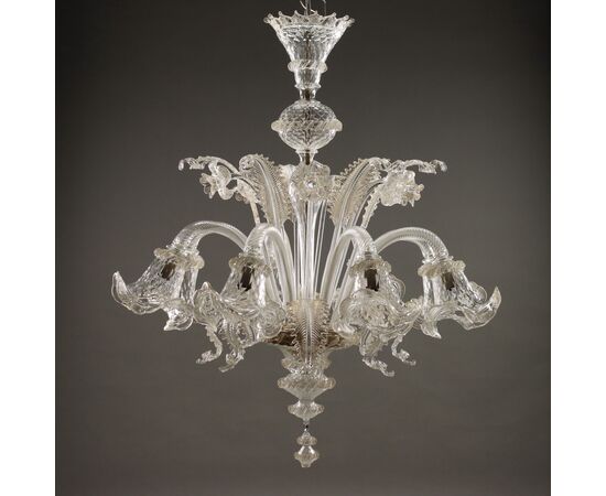 Lampadario Murano Italia XX Secolo
