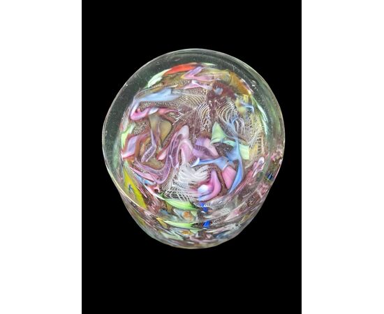 Vaso in vetro  serie:bizantino.A.Ve.M Murano.