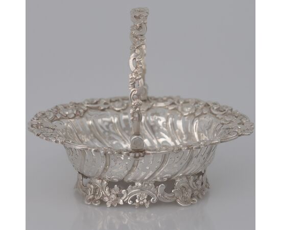 Contenitore per tè Giorgio II montato in argento sterling, Londra, 1754
