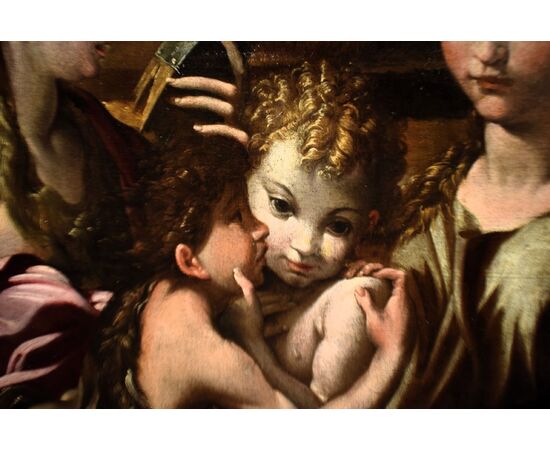 Madonna col Bambino, Santa Caterina, S. Giovannino e S. Zaccaria