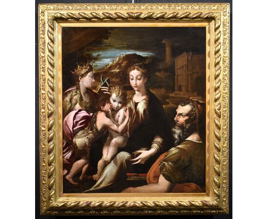 Madonna col Bambino, Santa Caterina, S. Giovannino e S. Zaccaria