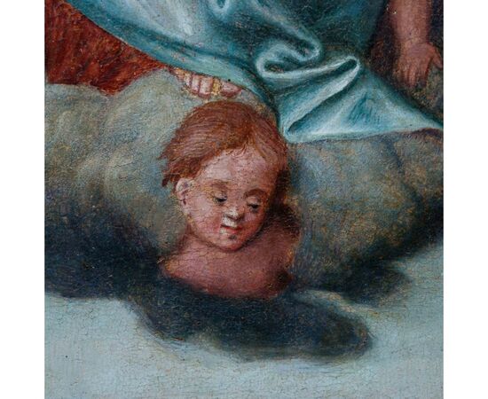 Scuola emiliana, XVIII secolo, Madonna con Bambino