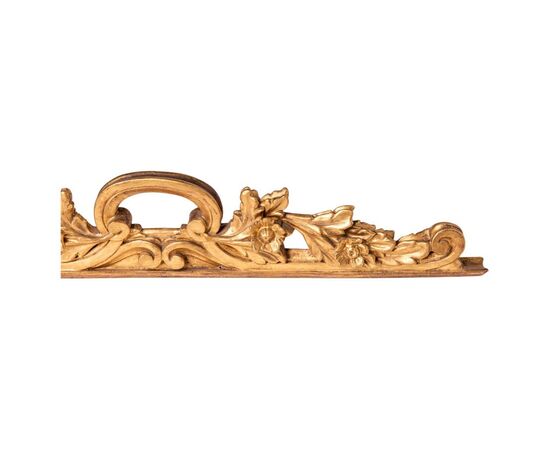 Cimasa doppia in legno dorato - O/4916 -