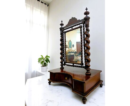 Specchiera Toilette Antica ballerina