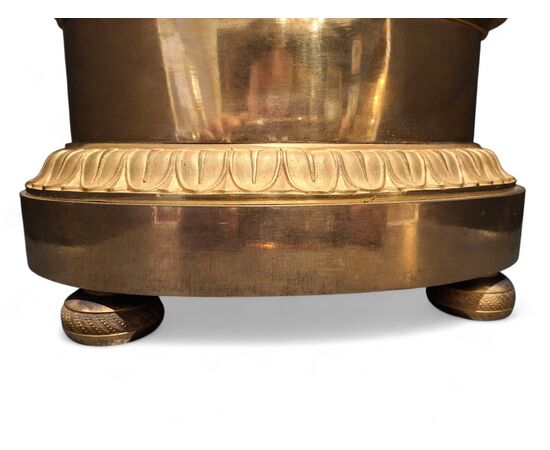 Pendola in bronzo dorato