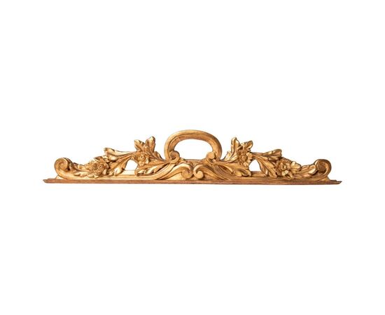 Cimasa doppia in legno dorato - O/4916 -