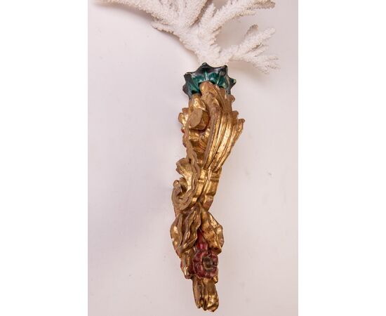 Fregio dorato verticale con madrepora - O/2803 -