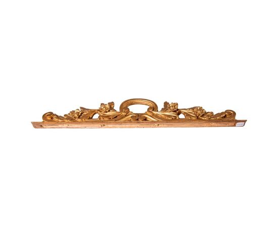 Cimasa doppia in legno dorato - O/4916 -