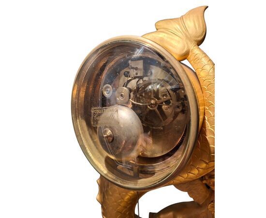 Pendola in bronzo dorato