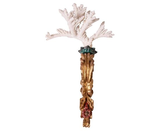 Fregio dorato verticale con madrepora - O/2803 -
