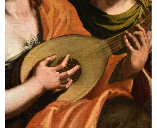 Enea e la regina Didone, Pseudo-Caroselli (Roma, attivo c.a 1630/1650) Attribuito a 