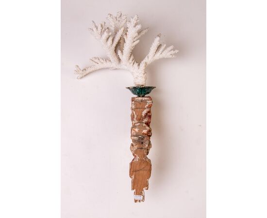 Fregio dorato verticale con madrepora - O/2803 -