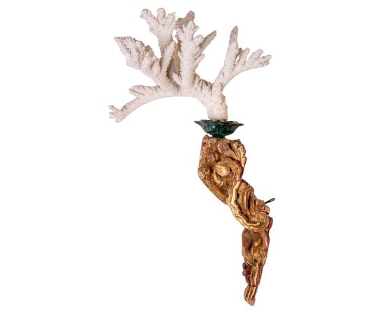 Fregio dorato verticale con madrepora - O/2803 -