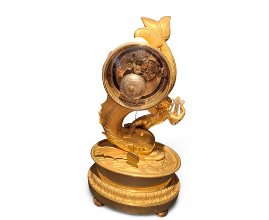 Pendola in bronzo dorato