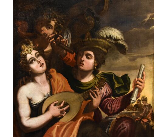 Enea e la regina Didone, Pseudo-Caroselli (Roma, attivo c.a 1630/1650) Attribuito a 