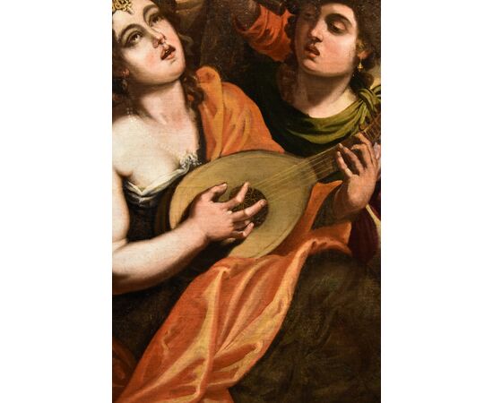 Enea e la regina Didone, Pseudo-Caroselli (Roma, attivo c.a 1630/1650) Attribuito a 