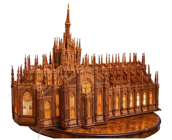 XIX secolo, Modellino del Duomo di Milano