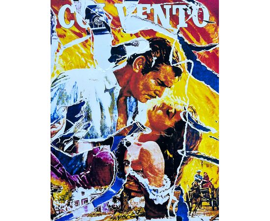 Via col vento - Mimmo Rotella (1918-2006)