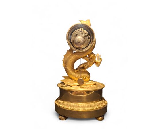 Pendola in bronzo dorato