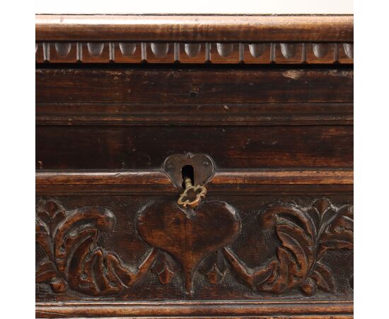 17th Century Italian Walnut Chest