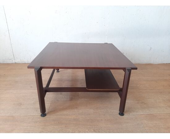 TAVOLO BASSO DA SALOTTO IN TEAK DESIGN MODERNO ORIGINALE DEGLI ANNI '60