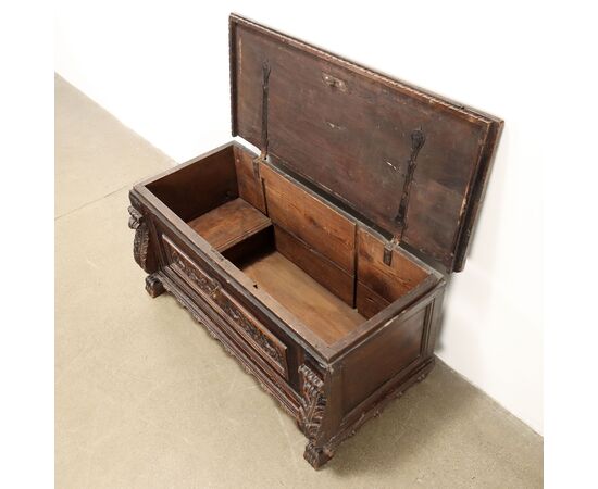 17th Century Italian Walnut Chest