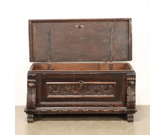 17th Century Italian Walnut Chest