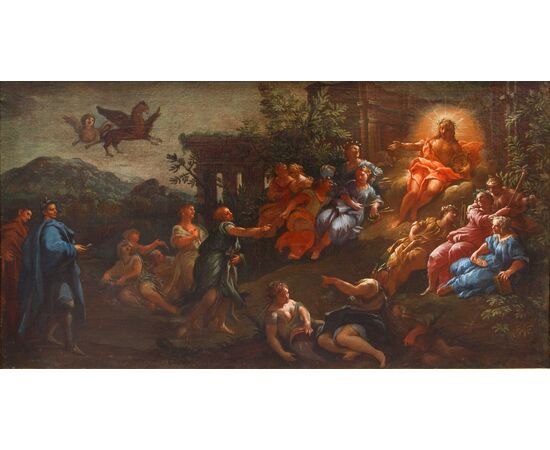 Lazzaro Baldi (Pistoia, circa 1624 – Rome, 1703), The Parnassus