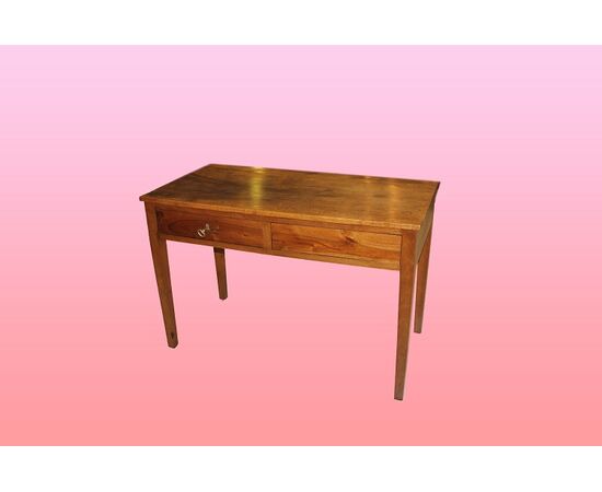 Italian walnut desk from the second half of the 1700s
