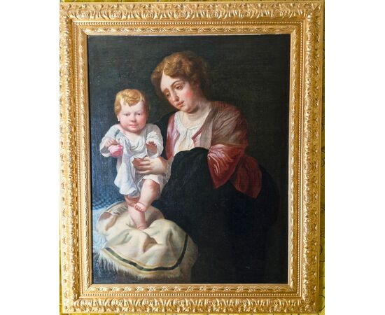 Donna con bambino
