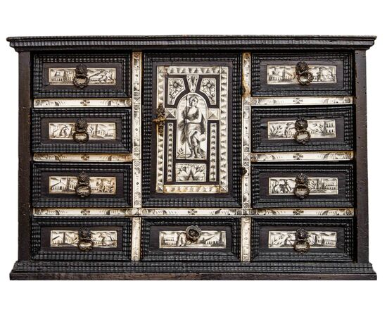 Northern Italy, 17th century, Coin cabinet