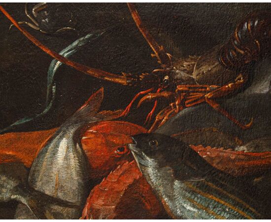Nicola Maria Recco (17th-18th century), Still Life with Fish