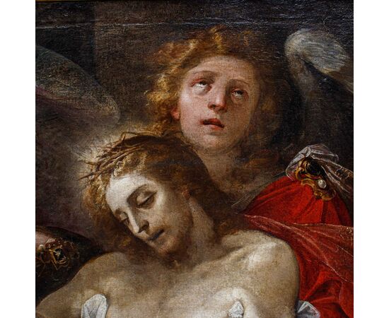 Giuseppe Cesari, known as Cavalier d'Arpino (Arpino 1568 – Rome 1640), Dead Christ and Angels