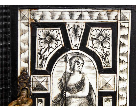 Northern Italy, 17th century, Coin cabinet