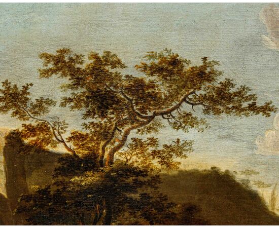 17th century, Landscape with figures