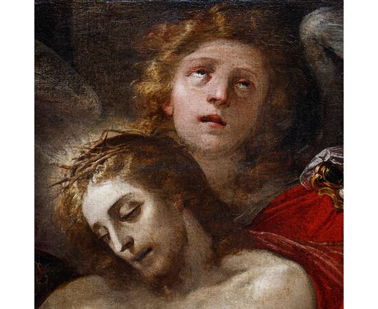 Giuseppe Cesari, known as Cavalier d'Arpino (Arpino 1568 – Rome 1640), Dead Christ and Angels
