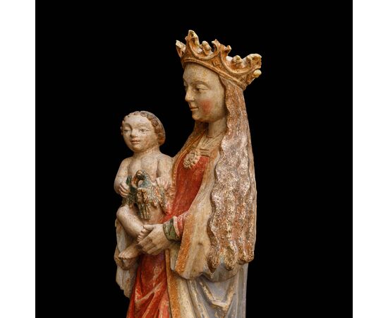 Alsace-Lorraine, 15th century, Madonna with Child